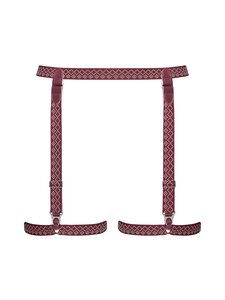 Marlies Dekkers - Polaris-sukkanauhaliivit - CABERNET RED AND IVORY | Stockmann