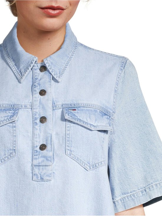 Tommy Jeans - A-Line Denim džinsa kleita - 1AB DENIM LIGHT - photo 4 Tommy Jeans - A-Line Denim džinsa kleita - 1AB DENIM LIGHT | Stockmann - photo 4