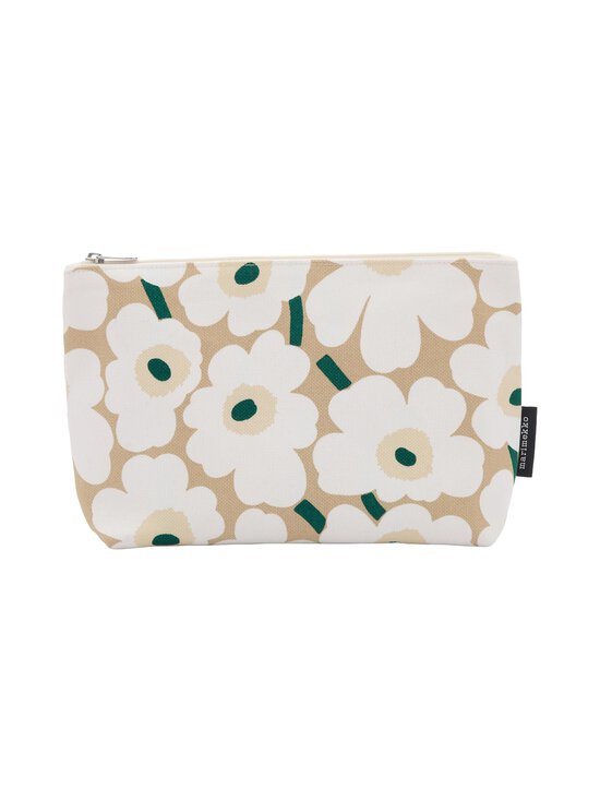 Marimekko - Mini Unikko Relle -kosmetiikkalaukku - 818 SAND, OFF WHITE, HAY, EMERALD | Stockmann - photo 1