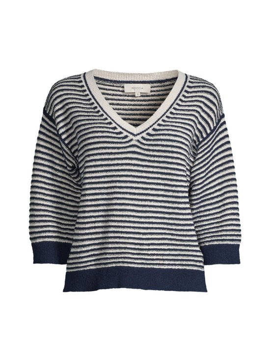 Kocca - Garret-neulepusero - F6009 FANT. PANNA/BLU | Stockmann - photo 1