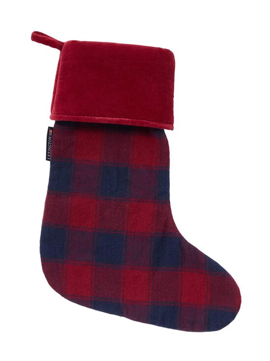 Lexington - Checked Ziemassvētku zeķe - 2952 DK BLUE/RED | Stockmann - photo 2