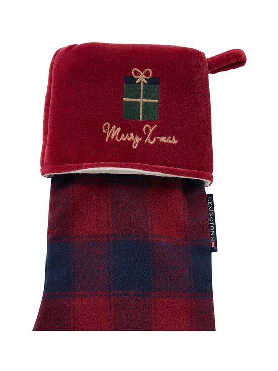 Lexington - Checked Ziemassvētku zeķe - 2952 DK BLUE/RED | Stockmann - photo 3