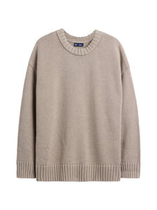 GAP - Cotton Crew džemperis - MEDIUM COOL BROWN HTHR | Stockmann