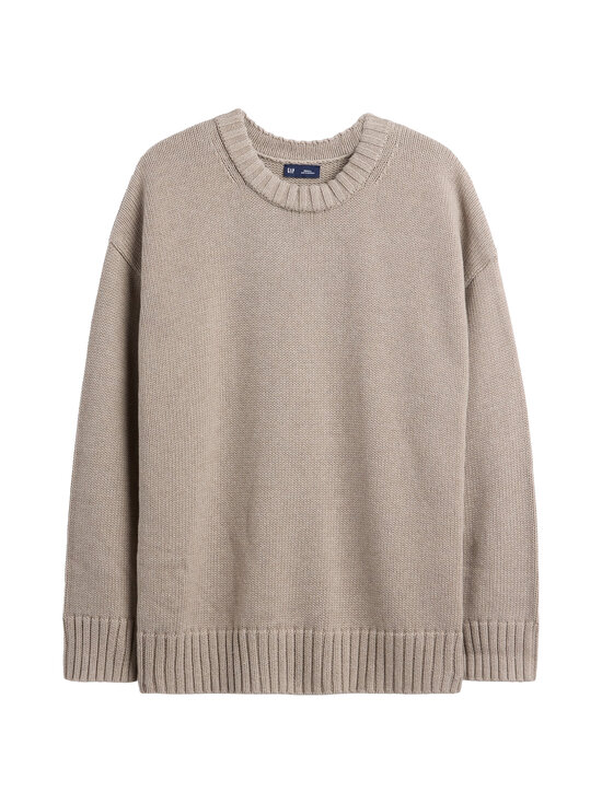 GAP - Cotton Crew džemperis - MEDIUM COOL BROWN HTHR | Stockmann - photo 1