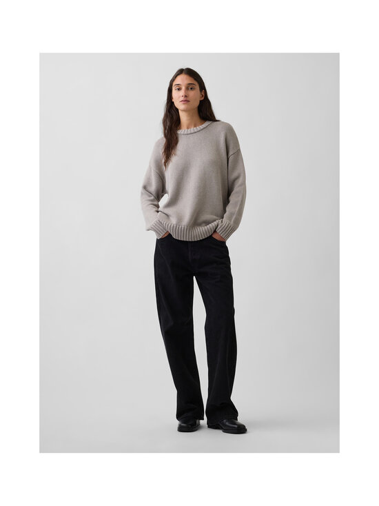 GAP - Cotton Crew džemperis - MEDIUM COOL BROWN HTHR | Stockmann - photo 2