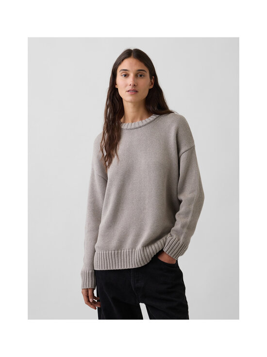 GAP - Cotton Crew džemperis - MEDIUM COOL BROWN HTHR | Stockmann - photo 5