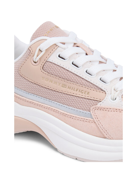 Tommy Hilfiger - Sporty Chic Runner -sneakerit - 0JX MISTY BLUSH/ANCIENT WHITE | Stockmann - photo 5