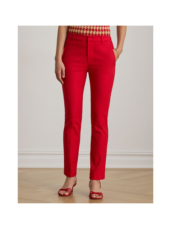 Lauren Ralph Lauren - Püksid Lakythia Slim Leg - CRUISE RED | Stockmann - photo 4