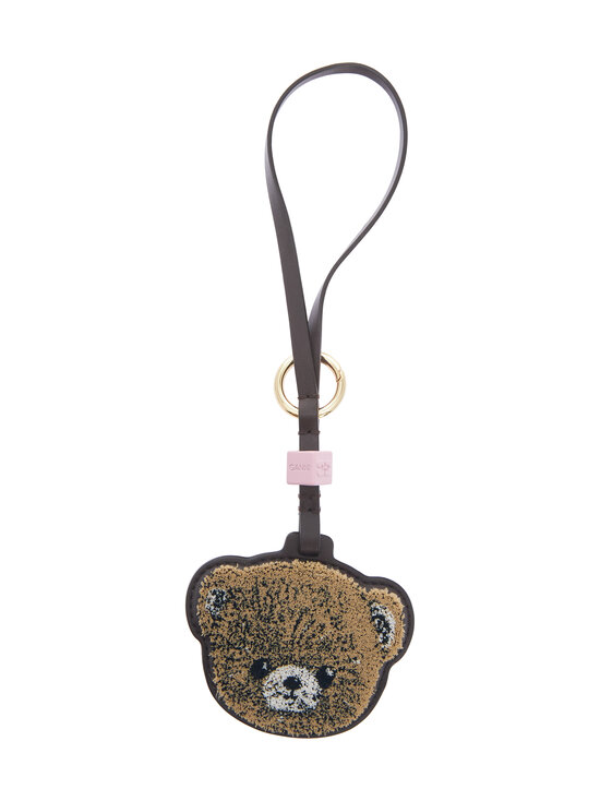 Ganni - Teddy Bear -laukkukoriste - 135 EGRET | Stockmann - photo 1