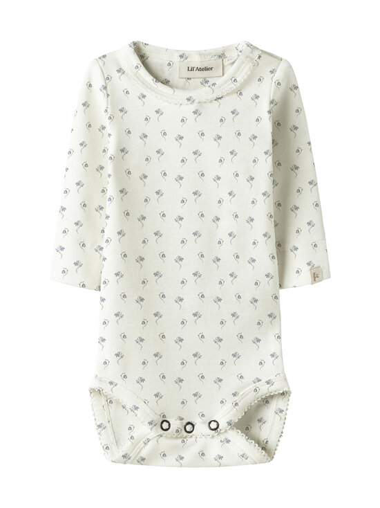 Lil' Atelier - Bodi NbmGayo Sag Slim - COCONUT MILK AOP:BELL FLOWER | Stockmann - photo 1
