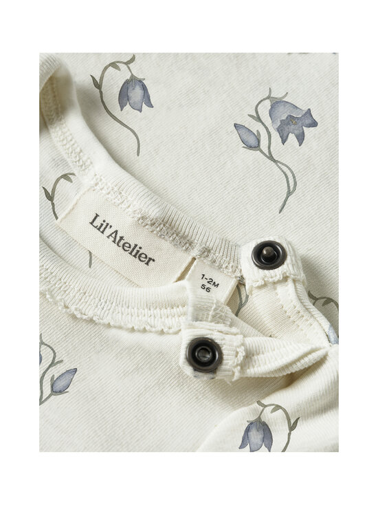 Lil' Atelier - Bodi NbmGayo Sag Slim - COCONUT MILK AOP:BELL FLOWER | Stockmann - photo 3