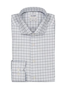 Olymp - Body Fit Level 5 Check -kauluspaita - 11 BLEU | Stockmann