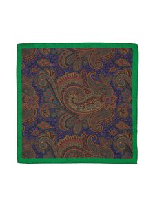 Stockholm Kravatt - Big Paisley - villa-silkkitaskuliina - 2 GREEN | Stockmann