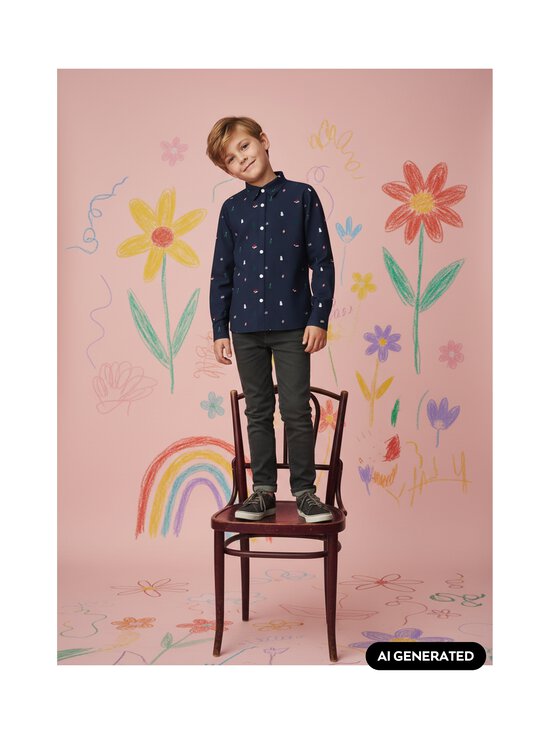 Name It - NkmViggo-kauluspaita - NAVY BLAZER AOP:. | Stockmann - photo 3