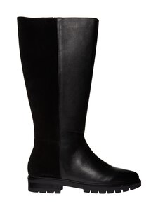 ara - Cambridge Tall G-last M-calf -saappaat mokkanahkapaneelilla - 01 SCHWARZ | Stockmann
