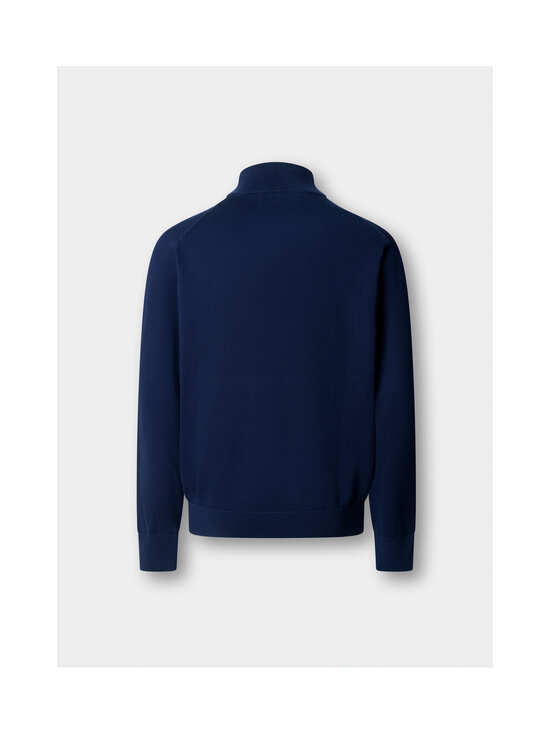 Hackett London - Heritage Cotton Half Zip -neulepaita - 595 BLUE | Stockmann - photo 2