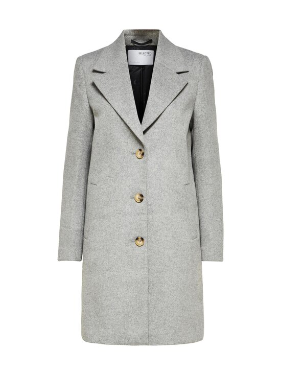 Selected - SLFNew Sasja -takki - LIGHT GREY MELANGE - photo 1 Selected - SLFNew Sasja -takki - LIGHT GREY MELANGE | Stockmann - photo 1