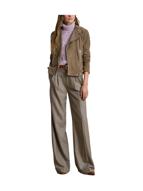 Lauren Ralph Lauren - Feyoshi Moto -mokkanahkatakki - TAUPE BROWN SUEDE | Stockmann - photo 4