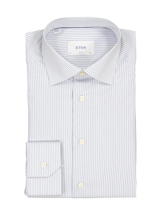 Eton - Slim Fit Stripe Fine Twill krekls ar apkakli - 23 LIGHT BLUE - photo 1 Eton - Slim Fit Stripe Fine Twill krekls ar apkakli - 23 LIGHT BLUE | Stockmann - photo 1