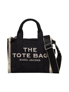 Marc Jacobs - Small Tote -kangaslaukku - 001 BLACK Marc Jacobs - Small Tote -kangaslaukku - 001 BLACK | Stockmann