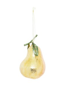 Villa Stockmann - Glass Pear -joulukoriste - YELLOW | Stockmann