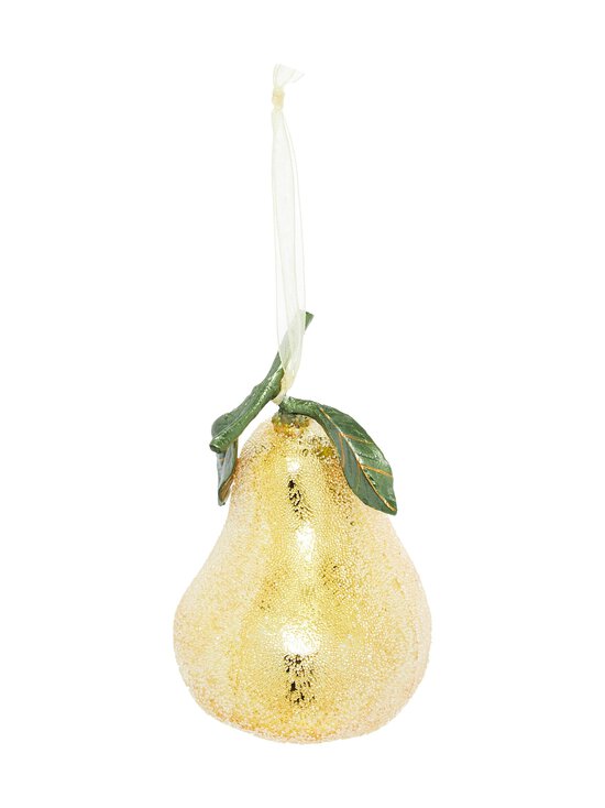 Villa Stockmann - Glass Pear -joulukoriste - YELLOW | Stockmann - photo 2
