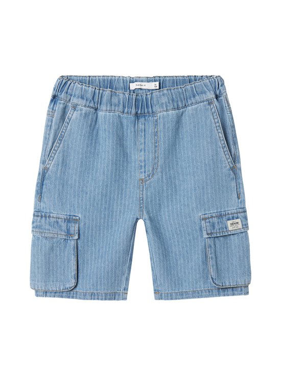 Name It - NkmRyan Cargo šorti - LIGHT BLUE DENIM STRIPES:STRIPES - photo 1 Name It - NkmRyan Cargo šorti - LIGHT BLUE DENIM STRIPES:STRIPES | Stockmann - photo 1