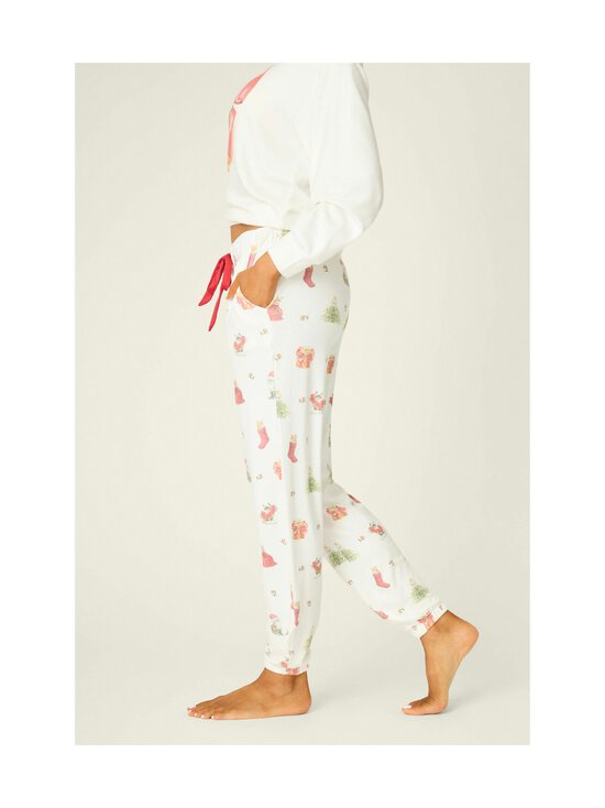 Pj Salvage - Pidžaamapüksid Feline Festive - 102 OFF-WHITE | Stockmann - photo 3