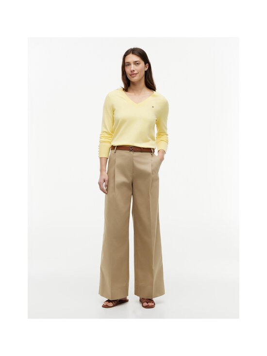 Tommy Hilfiger - Jersey Stitch -neulepusero - ZF0 CITRONELLA | Stockmann - photo 3