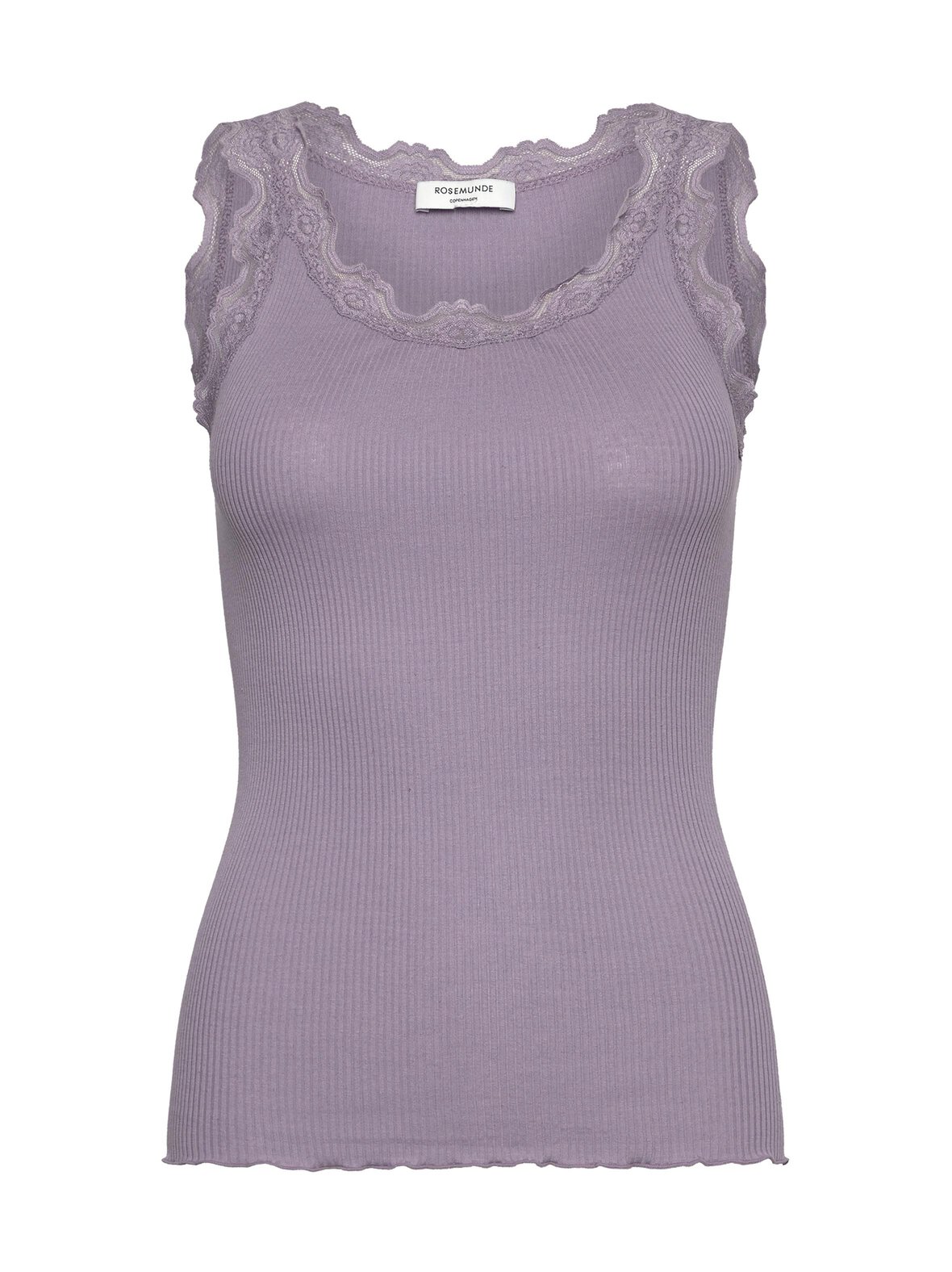 RWBabette U-neck Lace - silkki-puuvillatoppi