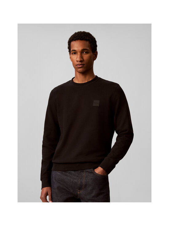 Calvin Klein Menswear - Terry Rubber Badge -collegepaita - UB1 BLACK | Stockmann - photo 2