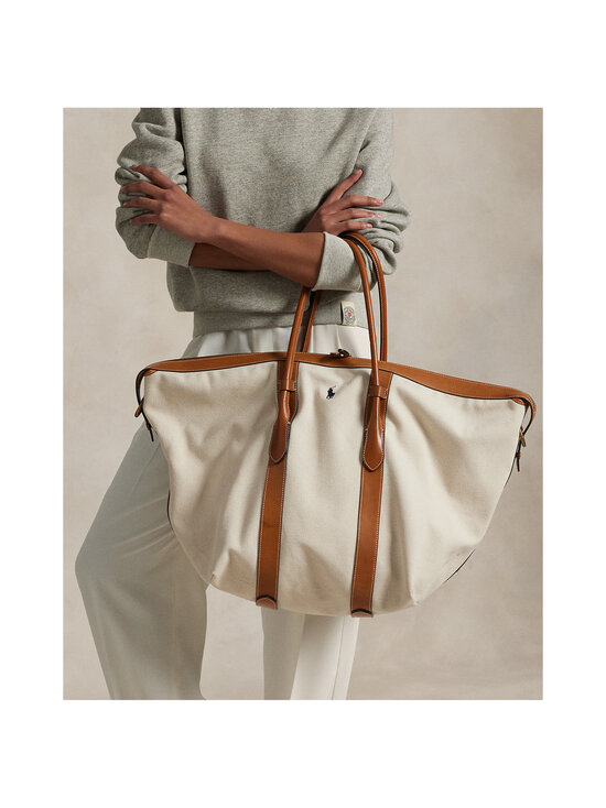 Polo Ralph Lauren - Kott Extra Large Tote - NATURAL/CUOIO | Stockmann - photo 5