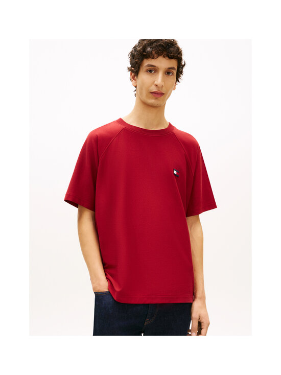 Tommy Hilfiger - Flag Elevated t-paita - XIT REGATTA RED | Stockmann - photo 5