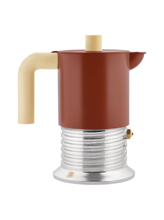 Alessi - Vite Brown -espressopannu 3 kuppia - BR BROWN,CREAM | Stockmann - photo 1