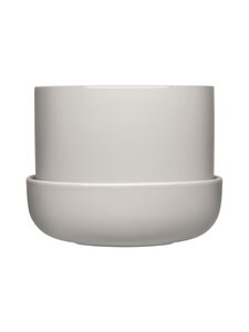 Iittala - Nappula- keramiikkaruukku ja vati, 17 x 13 cm - PALE GREY Iittala - Nappula- keramiikkaruukku ja vati, 17 x 13 cm - PALE GREY | Stockmann