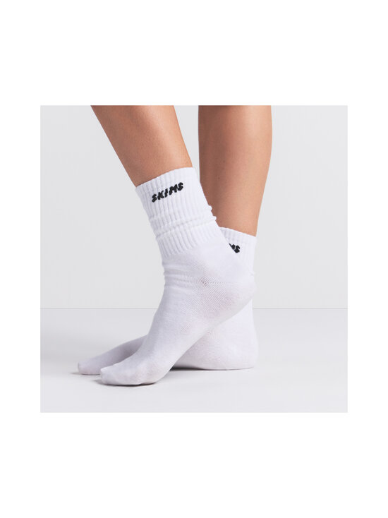 SKIMS - Ribbed Crew -sukat 3-pack - SNOW LOGO MULTI | Stockmann - photo 3
