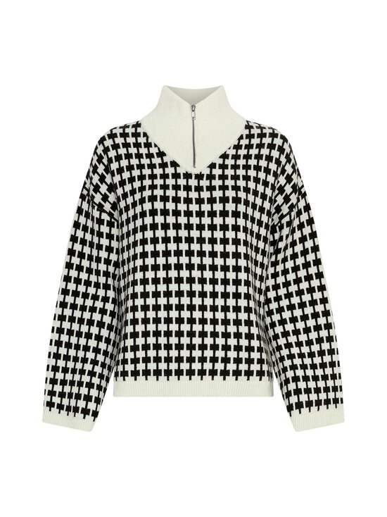 MSCH Copenhagen - MSCHAmaria Zip džemperis - EGRET BLACK | Stockmann - photo 1