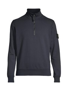 Stone Island - Logo Patch Half Zip džemperis - V0020 NAVY BLUE | Stockmann