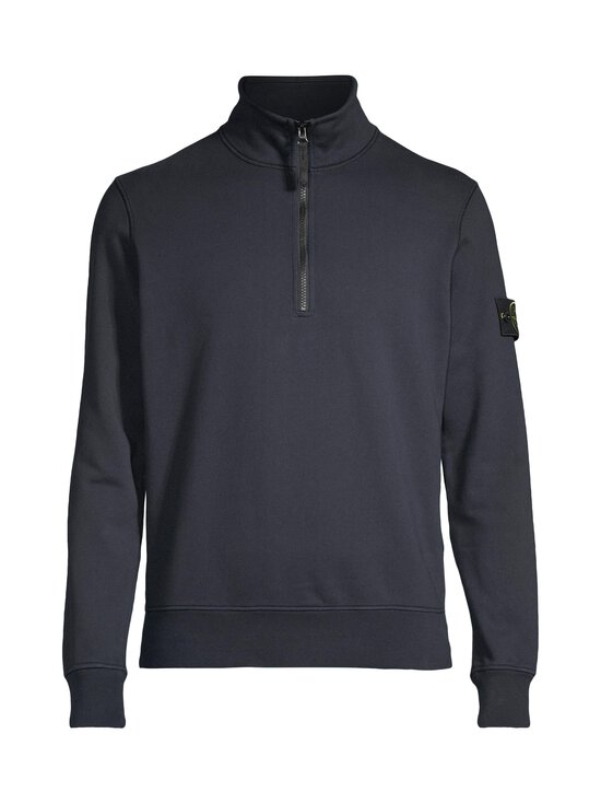 Stone Island - Logo Patch Half Zip džemperis - V0020 NAVY BLUE | Stockmann - photo 1
