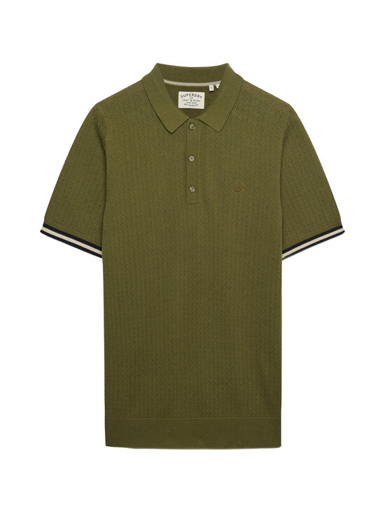 Superdry - Knitted Texture -pikeepaita - K9U CLASSIC OLIVE | Stockmann - photo 1