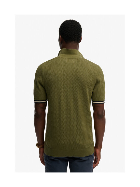 Superdry - Knitted Texture -pikeepaita - K9U CLASSIC OLIVE | Stockmann - photo 3