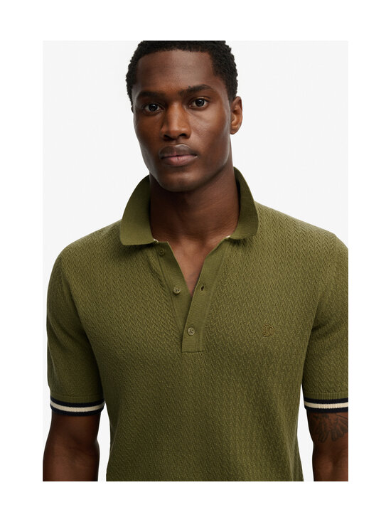 Superdry - Knitted Texture -pikeepaita - K9U CLASSIC OLIVE | Stockmann - photo 4