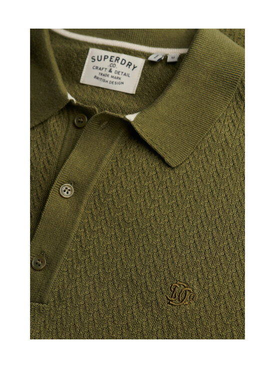 Superdry - Knitted Texture -pikeepaita - K9U CLASSIC OLIVE | Stockmann - photo 6
