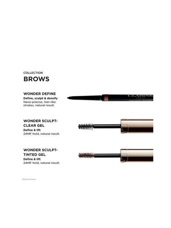 Clarins - WONDER DEFINE Brow Pencil -kulmakynä - 1 | Stockmann - photo 3