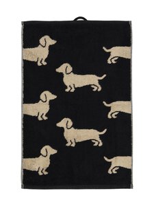 Cawo - Rätik We love Dogs Dogs 80 x 150 cm - 93 BLACK/BEIGE | Stockmann