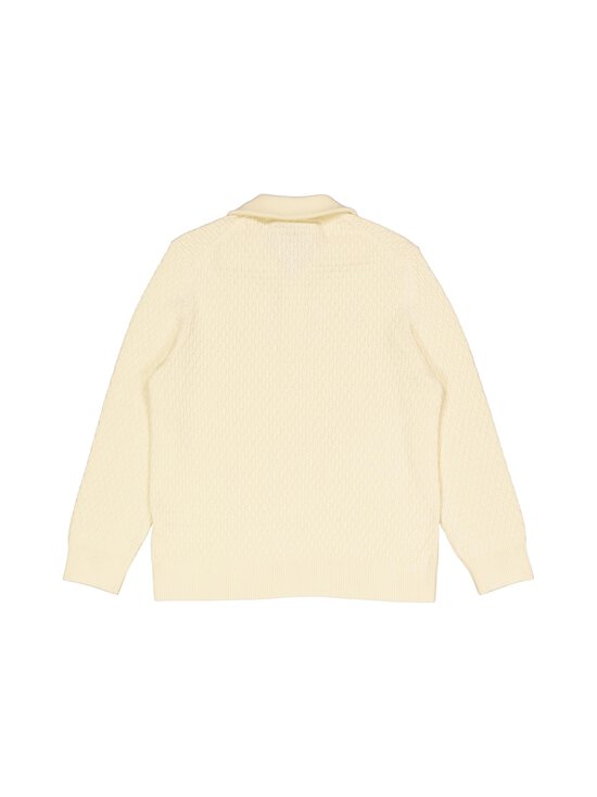 GANT - Cotton Textured Half Zip adīts džemperis - 130 CREAM - photo 2 GANT - Cotton Textured Half Zip adīts džemperis - 130 CREAM | Stockmann - photo 2