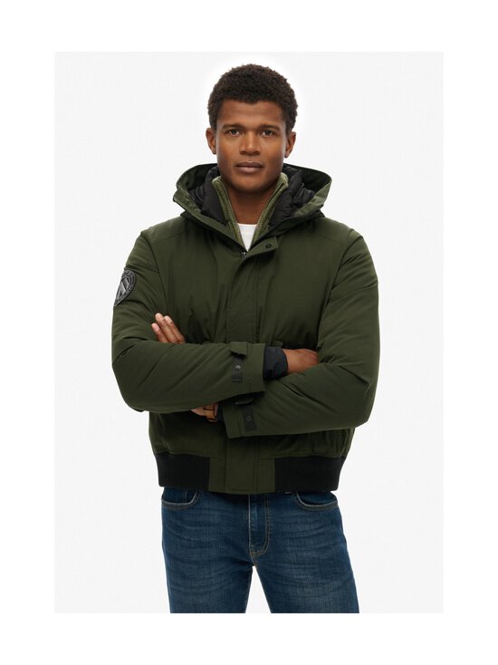 Superdry - City Padded Bomber -toppatakki - 1KM SURPLUS GOODS OLIVE GREEN | Stockmann - photo 4