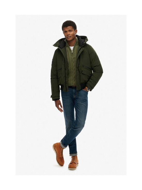 Superdry - City Padded Bomber -toppatakki - 1KM SURPLUS GOODS OLIVE GREEN | Stockmann - photo 6