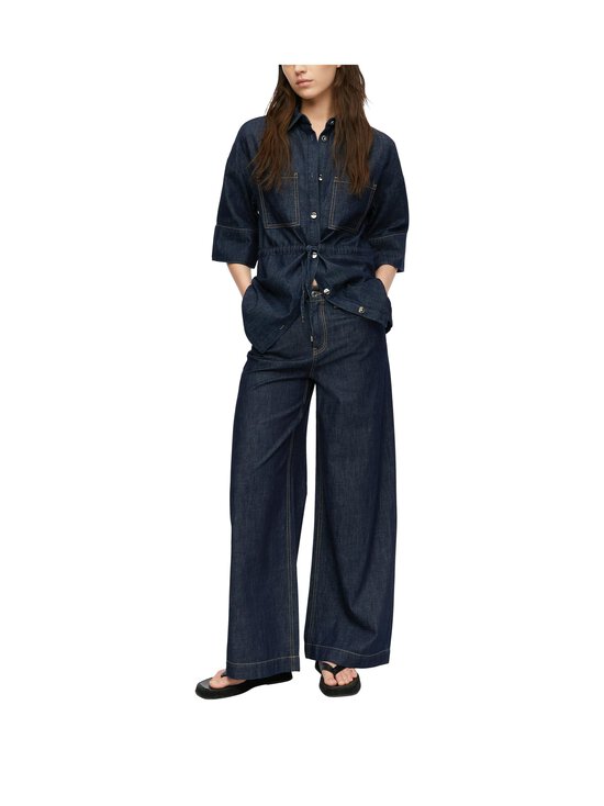 Comma - Wide Leg -farkut - 59Z8 DARK BLUE | Stockmann - photo 2