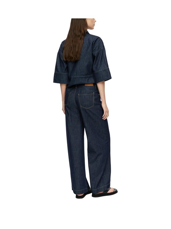 Comma - Wide Leg -farkut - 59Z8 DARK BLUE | Stockmann - photo 3